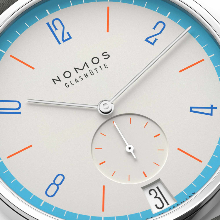 NOMOS Glashütte Tangente 38 Datum Peace  - Bild 4 