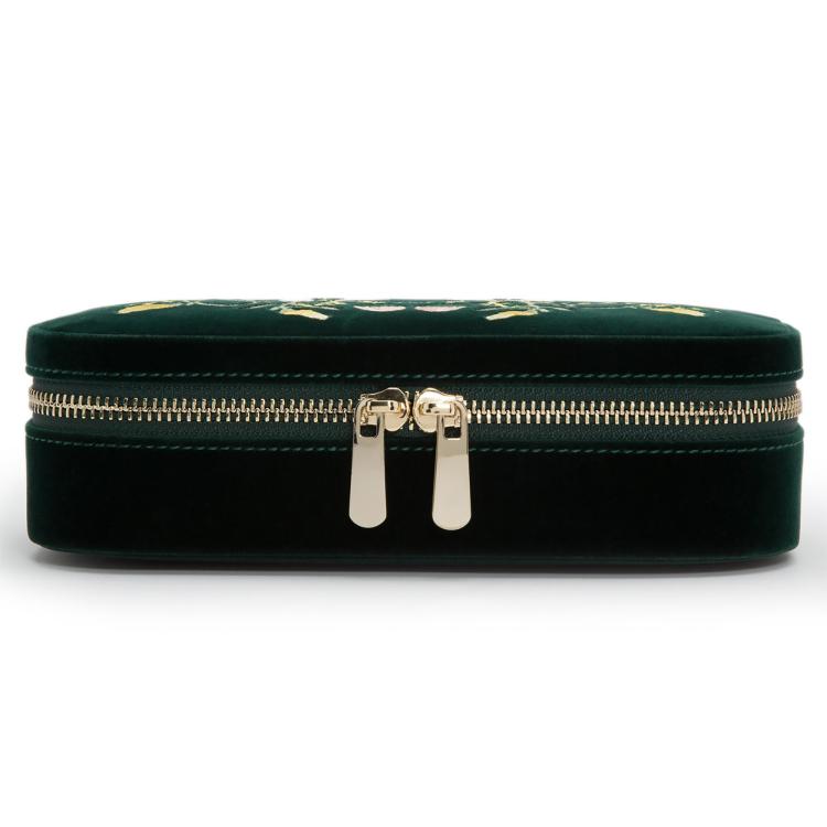  WOLF Zoe Travel Zip Case Green 