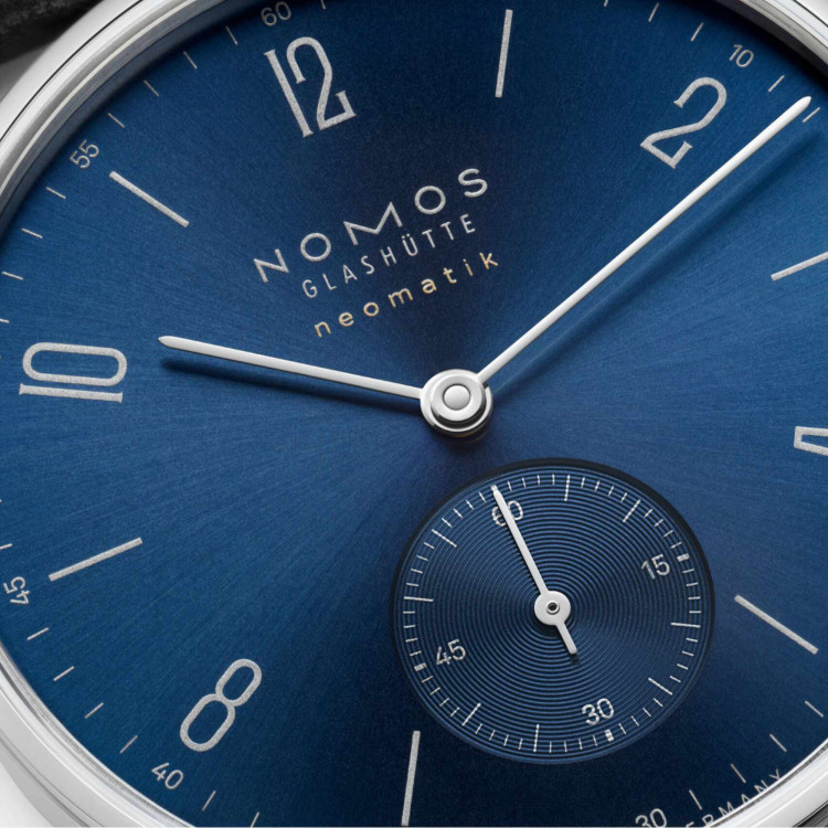 NOMOS Glashütte Tangente neomatik blaugold - Bild 4 