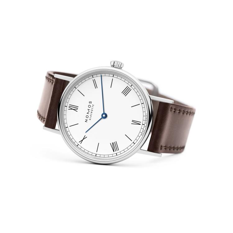 NOMOS Glashütte Ludwig 33 Duo emailleweiß - Bild 2 