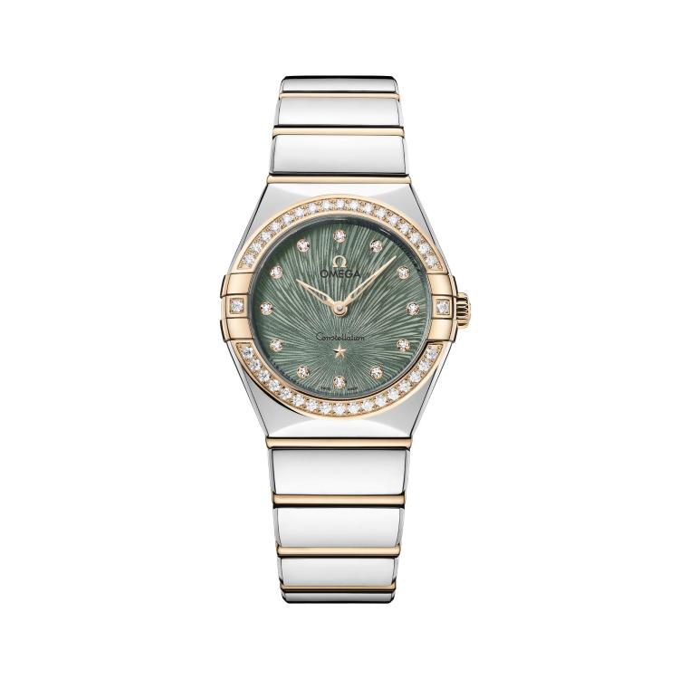 Damenuhr, Quarzwerk,  Omega Constellation 
