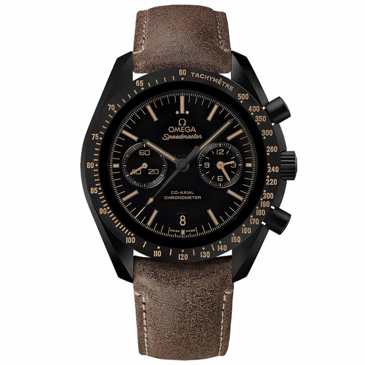 Herrenuhr, Automatik,  Omega Speedmaster Dark Side of the Moon 