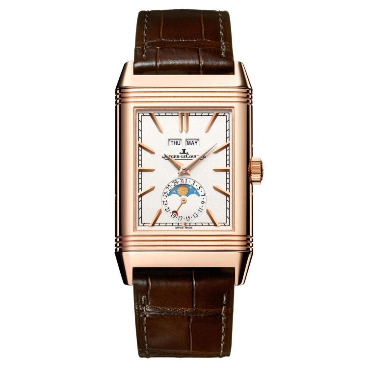 Damenuhr, Handaufzug,  Jaeger-LeCoultre Reverso Tribute Calendar 