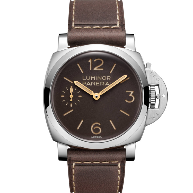 Handaufzug, Herrenuhr,  Panerai Luminor 