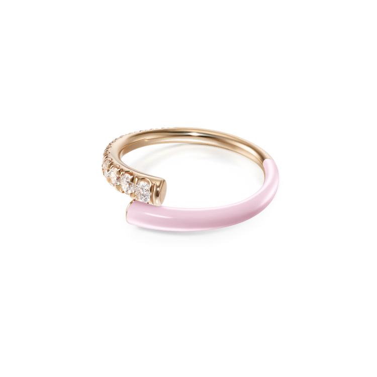 Ringe, Roségold,  Melissa Kaye Lola Pinky Ring 