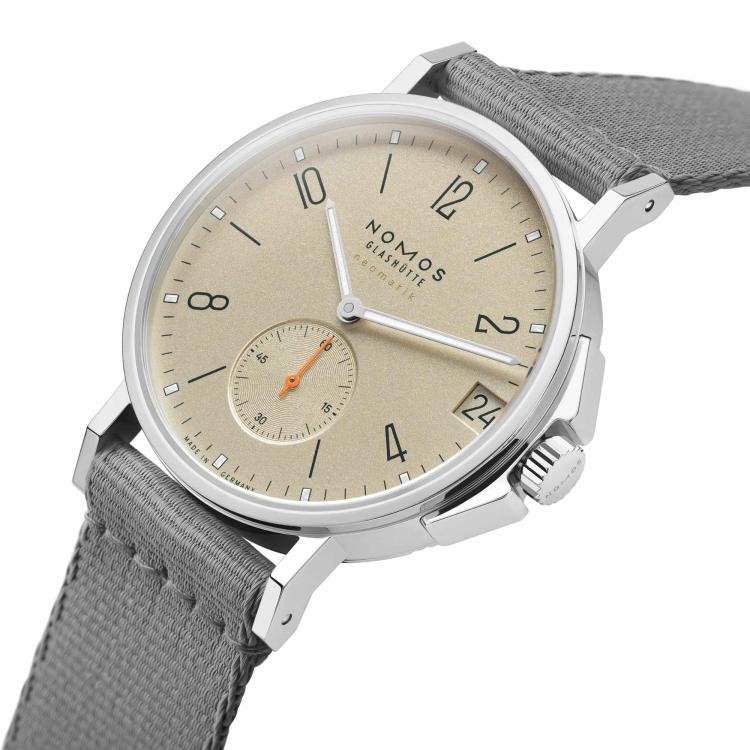 NOMOS Glashütte Ahoi neomatik 38 Datum sand - Bild 5 
