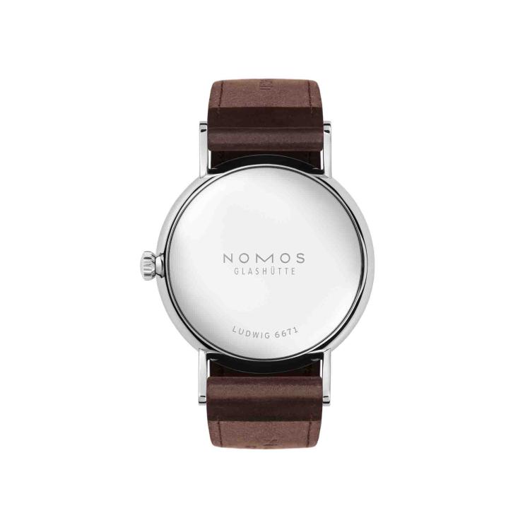 NOMOS Glashütte Ludwig 33 Duo emailleweiß - Bild 4 