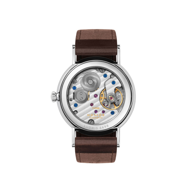 NOMOS Glashütte Ludwig 33 Duo emailleweiß - Bild 2 
