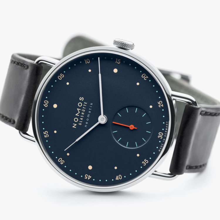 NOMOS Glashütte Metro neomatik nachtblau - Bild 3 