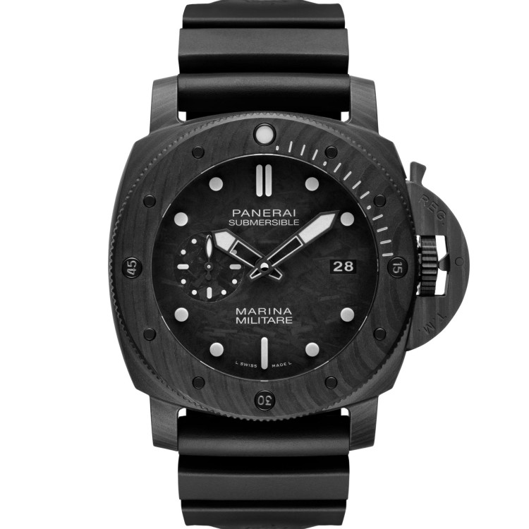 Automatik, Herrenuhr,  Panerai  Submersible Marina Militare Carbotech™ 