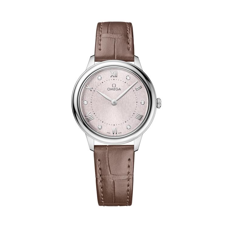 Damenuhr, Quarzwerk,  Omega De Ville Prestige 