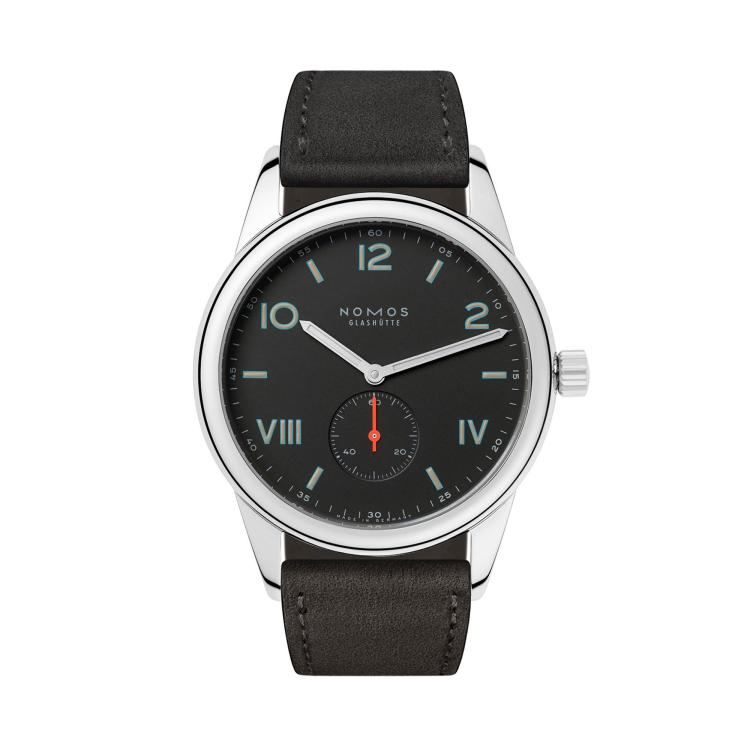 Unisex, Handaufzug,  NOMOS Glashütte Club Campus 38 Nacht 