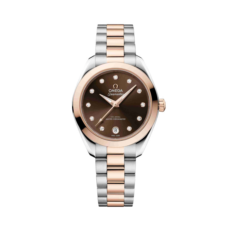 Damenuhr, Automatik,  Omega Seamaster Aqua Terra 150 M 