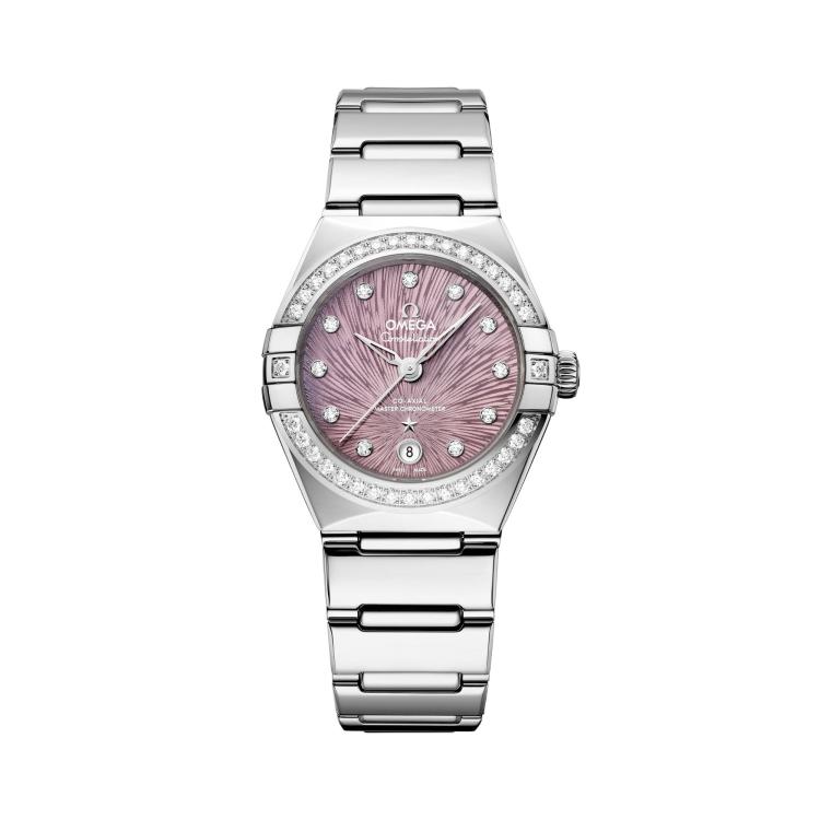 Damenuhr, Automatik,  Omega Constellation 