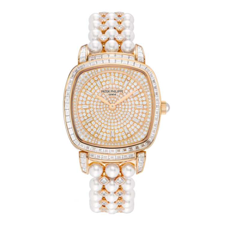 Handaufzug, Damenuhr,  Patek Philippe Gondolo 