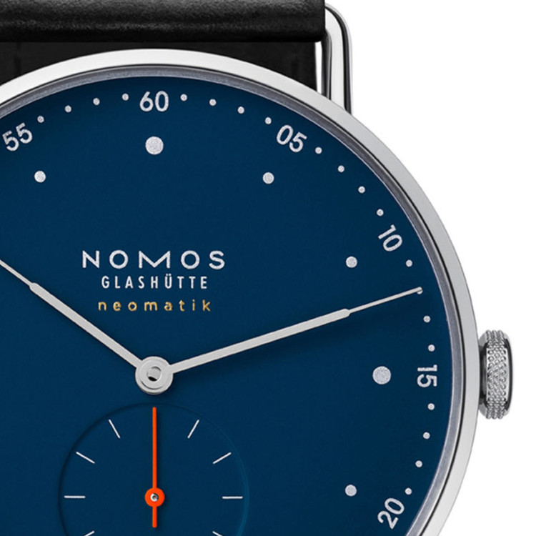 NOMOS Glashütte Metro neomatik 39 nachtblau - Bild 4 