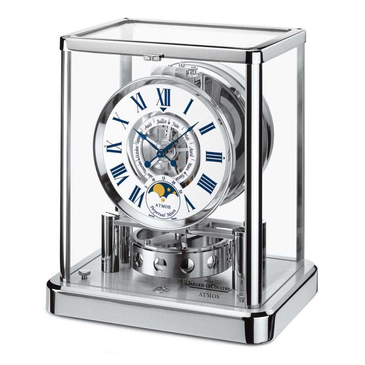 Tischuhr, Handaufzug,  Jaeger-LeCoultre Tischuhr Atmos Classique Phases De Lune 