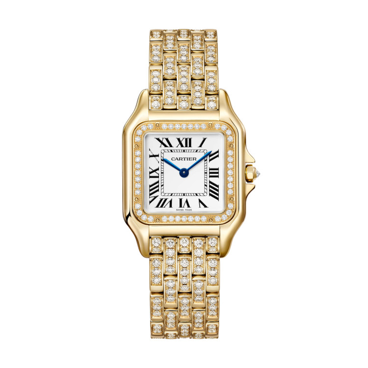 Quarzwerk, Damenuhr,  Cartier Panthère de Cartier 