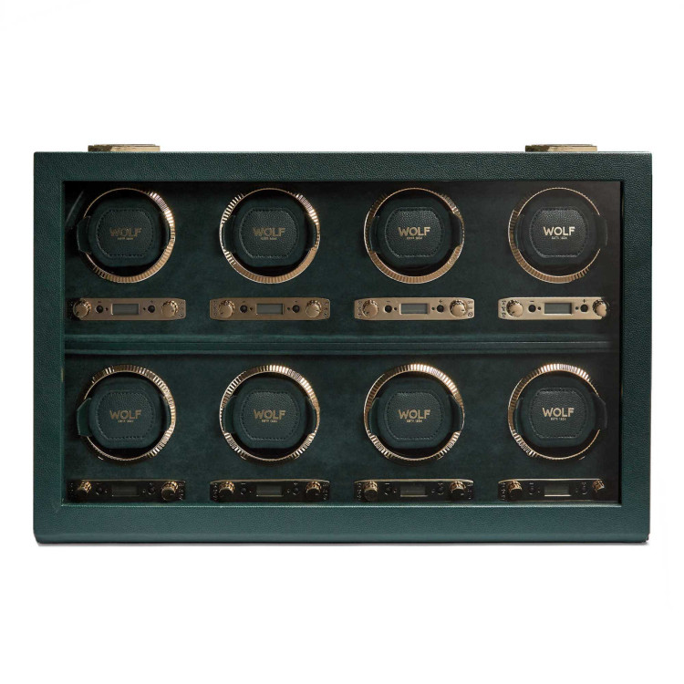  WOLF British Racing 8 Piece Watch Winder  