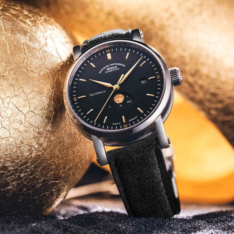 Mühle Glashütte Teutonia IV Mondphase - Bild 3 