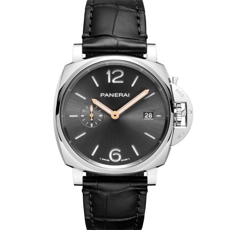 Automatik, Damenuhr- und Herrenuhruhr,  Panerai Luminor Due – 42 mm 