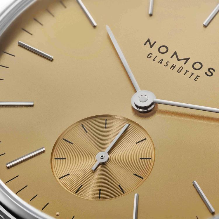 NOMOS Glashütte Orion 33 gold - Bild 4 