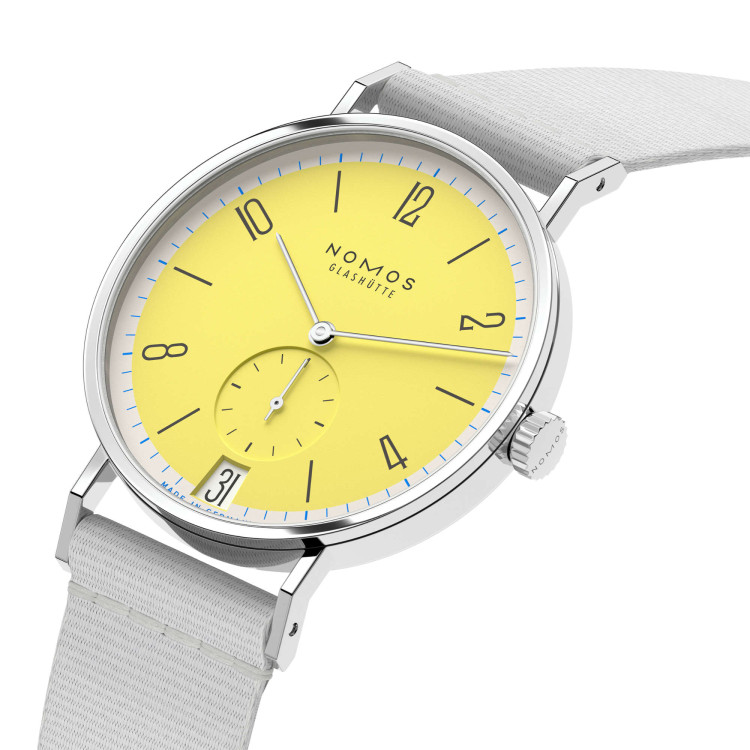 NOMOS Glashütte Tangente 38 Datum Kanari  - Bild 3 