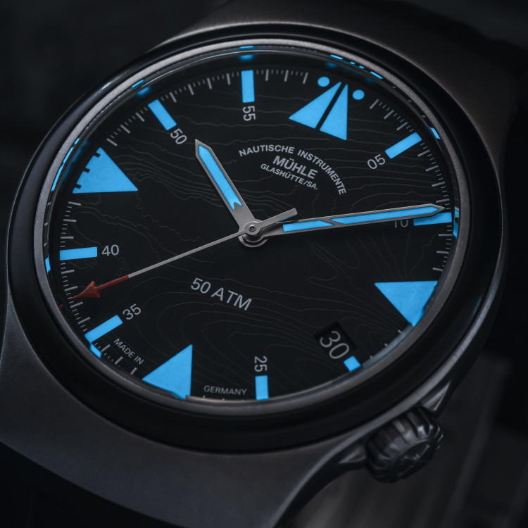 Mühle Glashütte S.A.R. Mission-Timer „160 Jahre DGzRS“ - Bild 4 