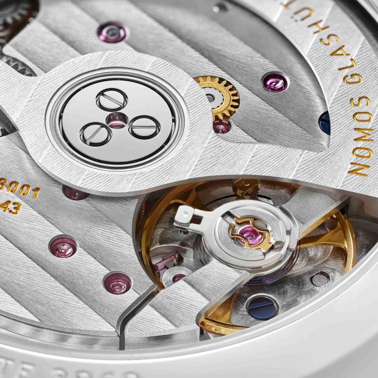NOMOS Glashütte Tangente neomatik 39 platingrau - Bild 3 