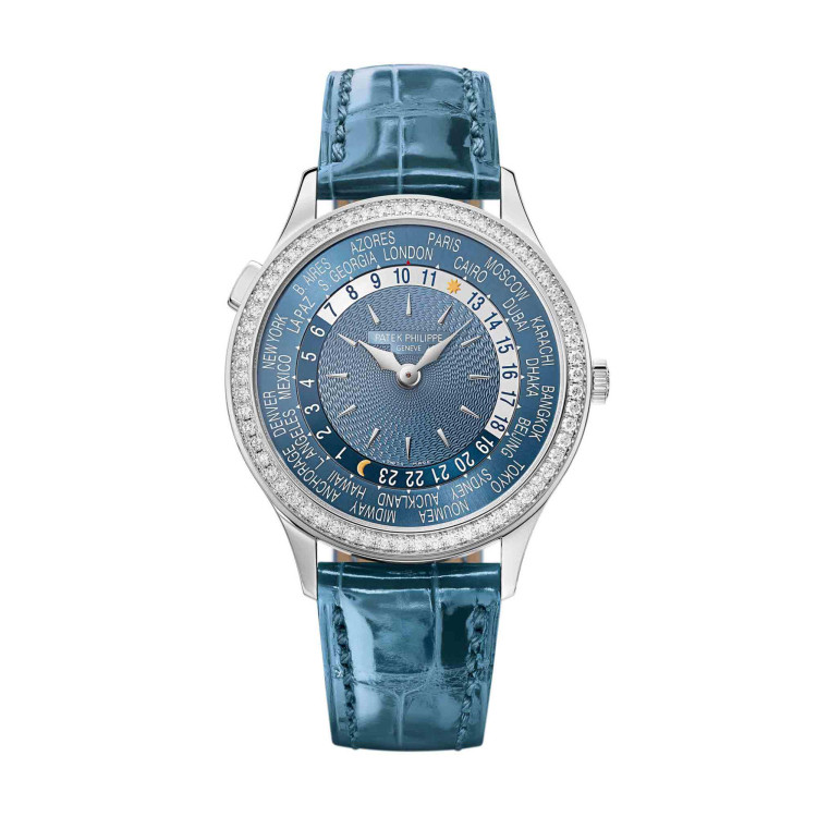 Automatik, Damenuhr,  Patek Philippe Komplizierte Uhren Weltzeituhr 