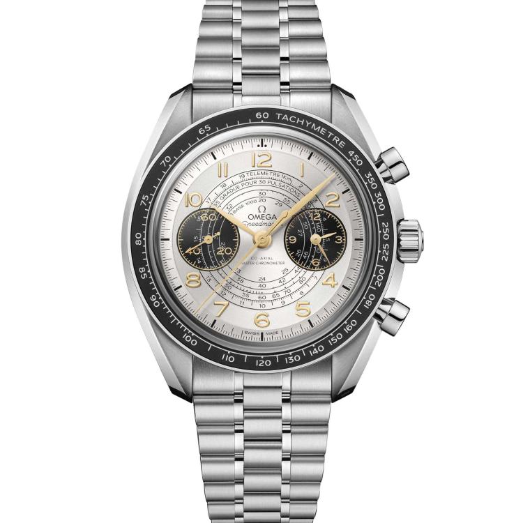 Herrenuhr, Handaufzug,  Omega Speedmaster Chronoscope  