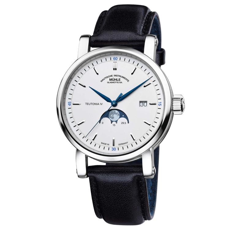 Unisex, Automatik,  Mühle Glashütte Teutonia IV Mondphase 
