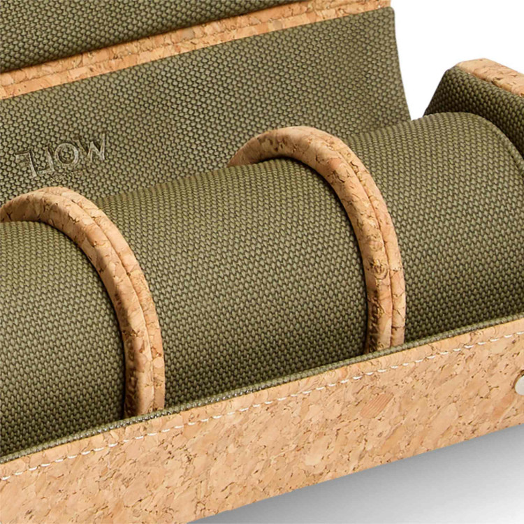 WOLF Cortica Triple Hexagon Watch Roll With Capsule - Bild 3 