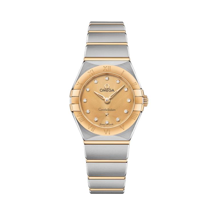 Damenuhr, Quarzwerk,  Omega Constellation 