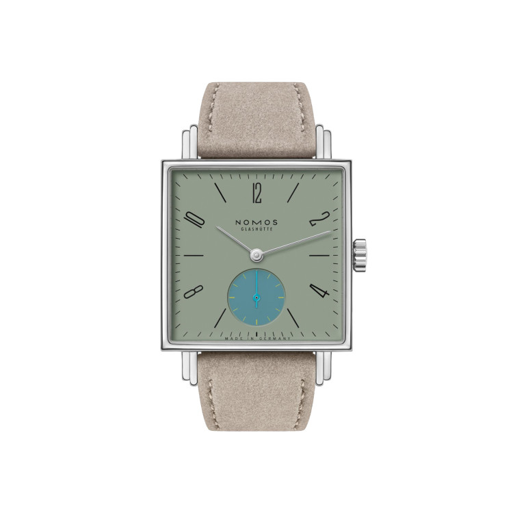 Handaufzug,  NOMOS Glashütte Tetra Salvia 