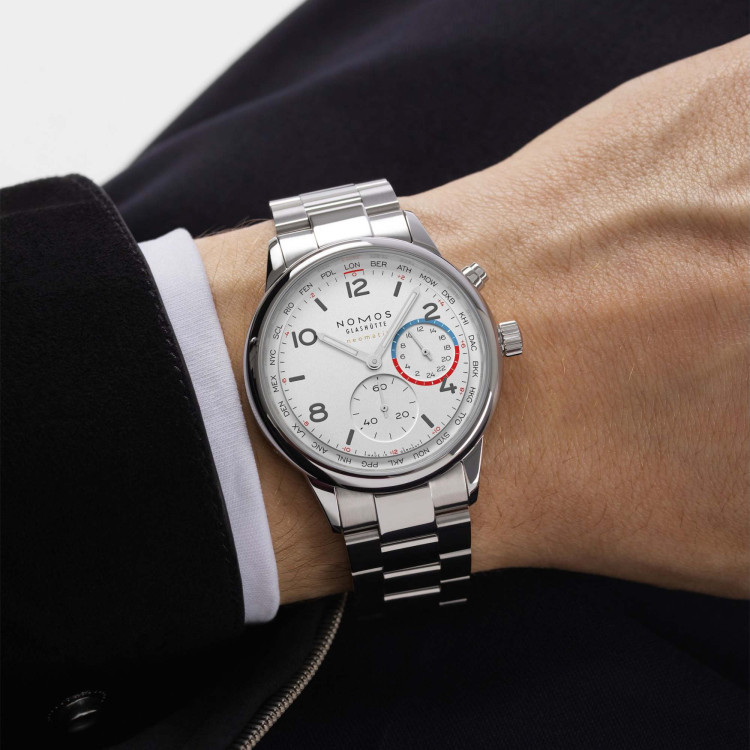 NOMOS Glashütte Club Sport Neomatik Weltzeit - Bild 6 