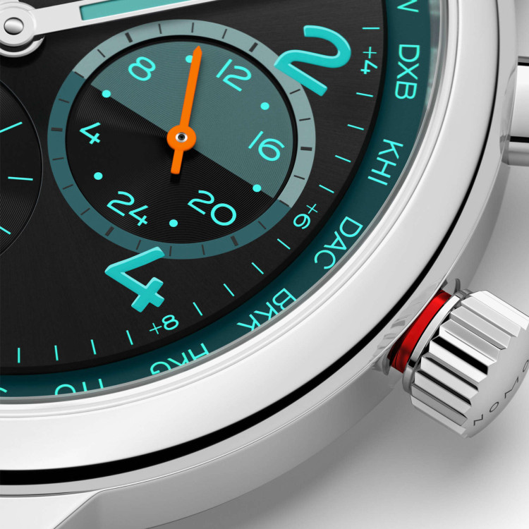 NOMOS Glashütte Club Sport Neomatik Weltzeit Trace - Bild 5 