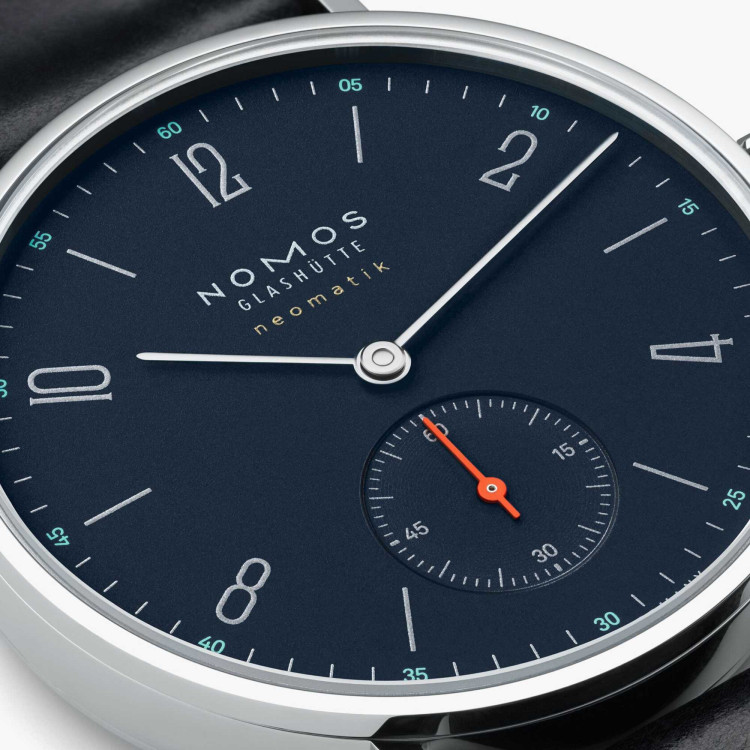 NOMOS Glashütte Tangente neomatik nachtblau - Bild 4 