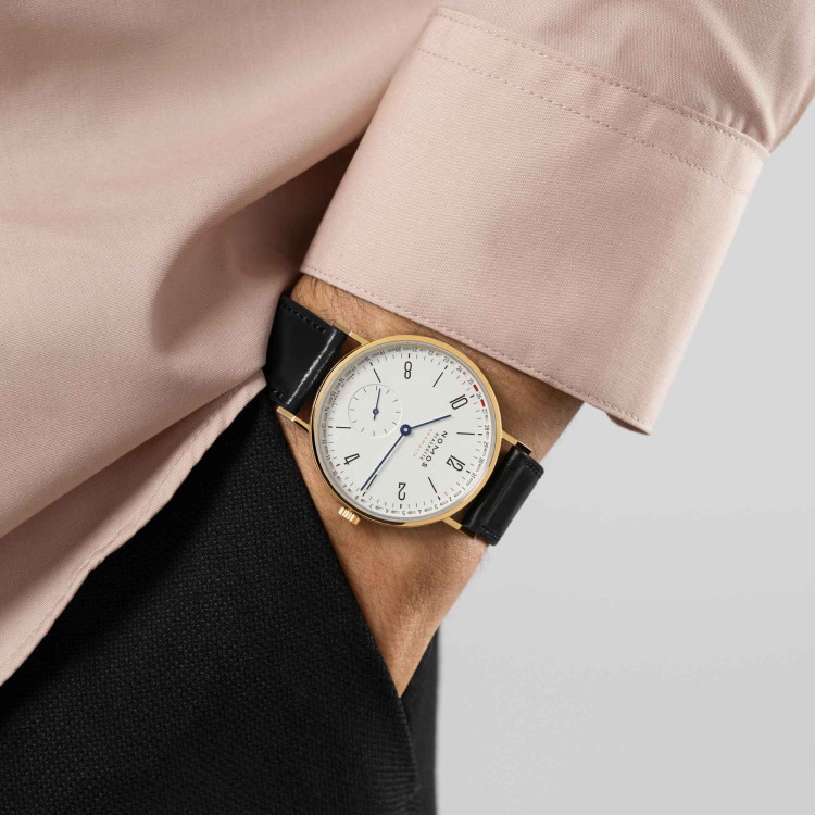 NOMOS Glashütte Tangente Gold Neomatik 38 Update - Bild 6 