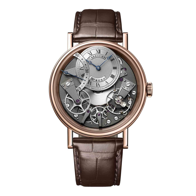 Automatik, Damenuhr- und Herrenuhruhr,  Breguet Tradition Retrograde Sekunde 7097 
