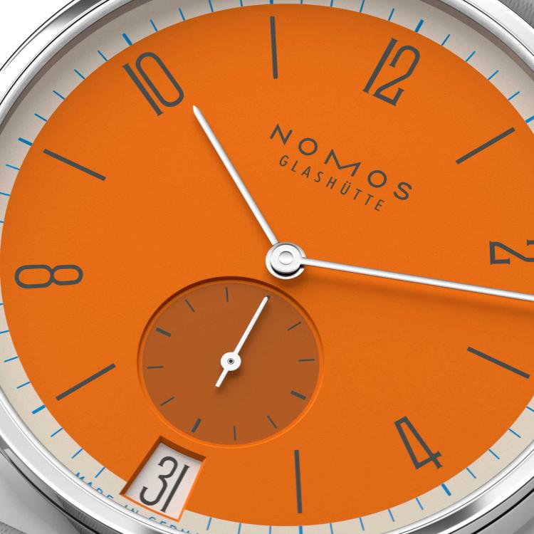 NOMOS Glashütte Tangente 38 Datum Boje  - Bild 6 