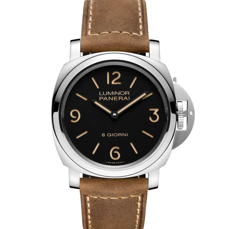 Handaufzug, Herrenuhr,  Panerai Luminor Base 