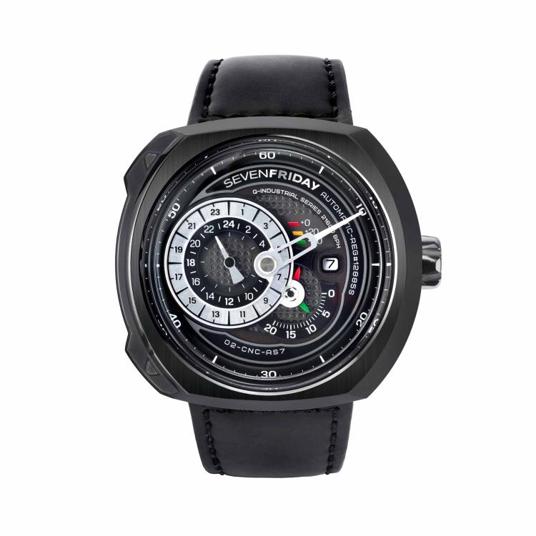 Herrenuhr, Automatik,  SEVENFRIDAY Q-Series Q3/01 Engine 
