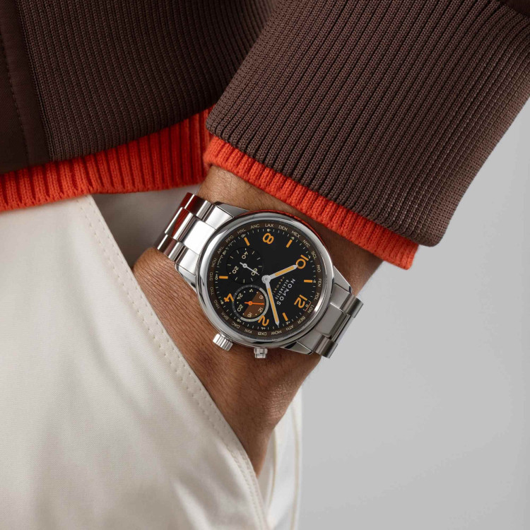 NOMOS Glashütte Club Sport Neomatik Weltzeit Grid - Bild 7 