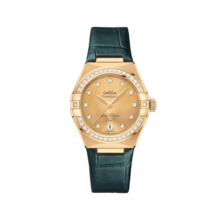 Damenuhr, Automatik,  Omega Constellation 