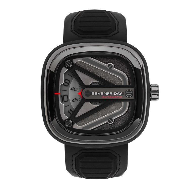 Herrenuhr, Automatik,  SEVENFRIDAY M-Series M3/01 Spaceship Engine 