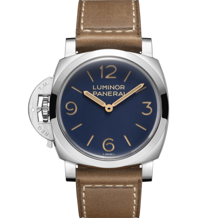 Handaufzug, Herrenuhr,  Panerai Luminor 