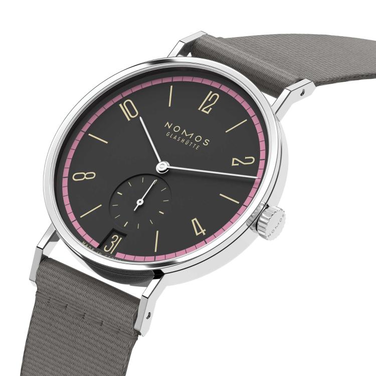NOMOS Glashütte Tangente 38 Datum Tiefseegrau  - Bild 9 