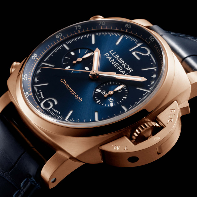Panerai Luminor Chrono Goldtech™ Blu Notte - Bild 3 