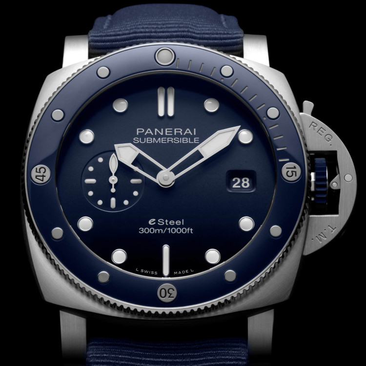 Panerai Submersible QuarantaQuattro ESteel™ Blu Profondo - Bild 4 